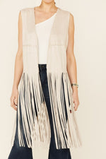 Lydia Fringe Vest