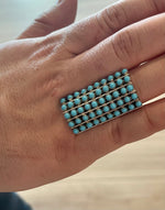 Rectangular Turquoise Ring