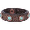Double J Saddlery - 3/4” Brown Bomber Cuff