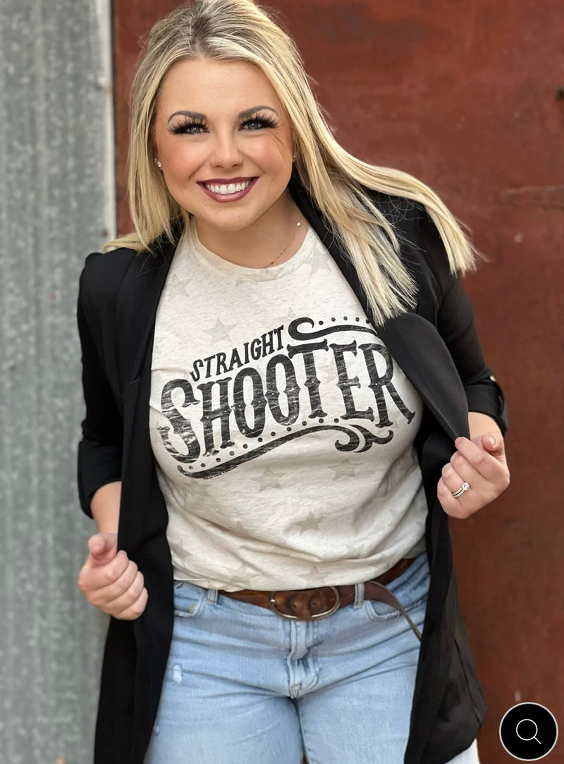 Straight Shooter Tee